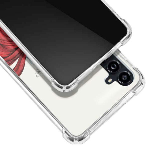 Disney The Little Mermaid Ariel Illustration Galaxy A54 5G Clear Case
