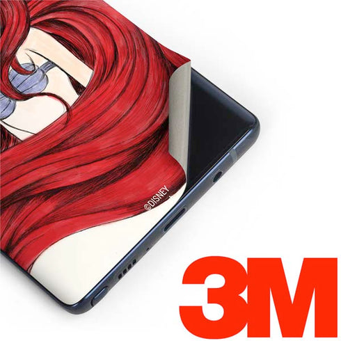 Disney The Little Mermaid Ariel Illustration Galaxy Note 9 Skin