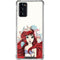 Disney The Little Mermaid Ariel Illustration Galaxy Note20 5G Clear Case