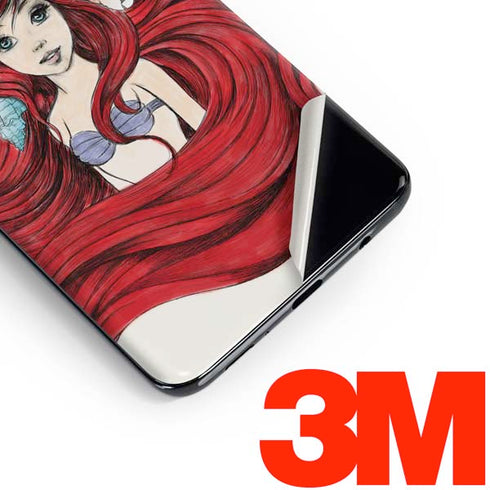 Disney The Little Mermaid Ariel Illustration Galaxy S10 Plus Skin