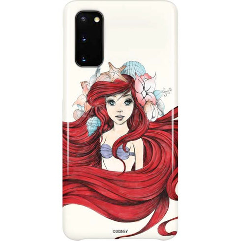 Disney The Little Mermaid Ariel Illustration Galaxy S20 Lite Case
