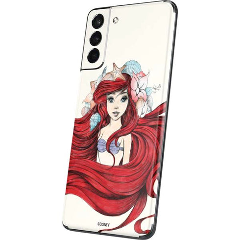 Disney The Little Mermaid Ariel Illustration Galaxy S21 5G Skin