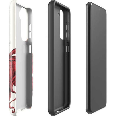 Disney The Little Mermaid Ariel Illustration Galaxy S21 Plus 5G Pro Case