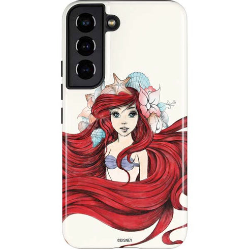 Disney The Little Mermaid Ariel Illustration Galaxy S22 Pro Case