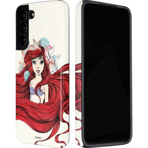 Disney The Little Mermaid Ariel Illustration Galaxy S22 Pro Case