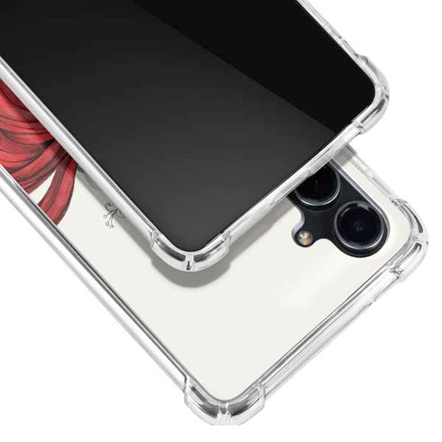 Disney The Little Mermaid Ariel Illustration Galaxy S23 FE Clear Case