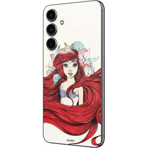 Disney The Little Mermaid Ariel Illustration Galaxy S23 FE Skin