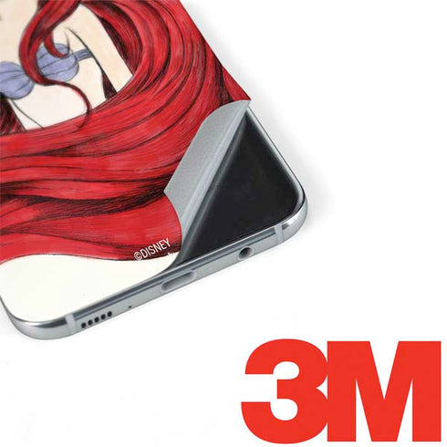 Disney The Little Mermaid Ariel Illustration Galaxy S8 Skin