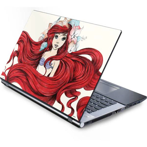 Disney The Little Mermaid Ariel Illustration Generic Laptop Skin