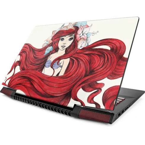Disney The Little Mermaid Ariel Illustration Lenovo IdeaPad Skin