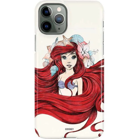 Disney The Little Mermaid Ariel Illustration iPhone 11 Pro Lite Case