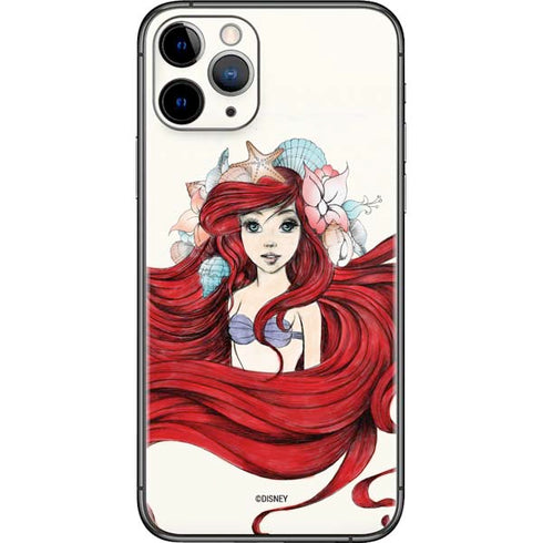 Disney The Little Mermaid Ariel Illustration iPhone 11 Pro Skin