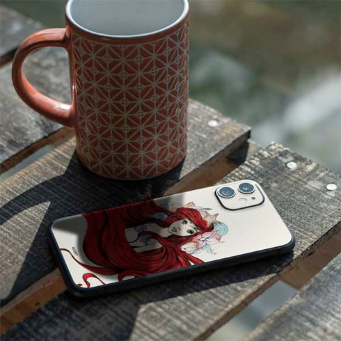 Disney The Little Mermaid Ariel Illustration iPhone 11 Skin