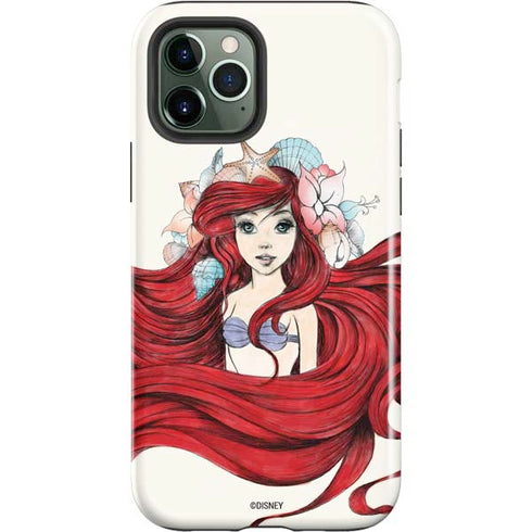 Disney The Little Mermaid Ariel Illustration iPhone 12 Pro Impact Case