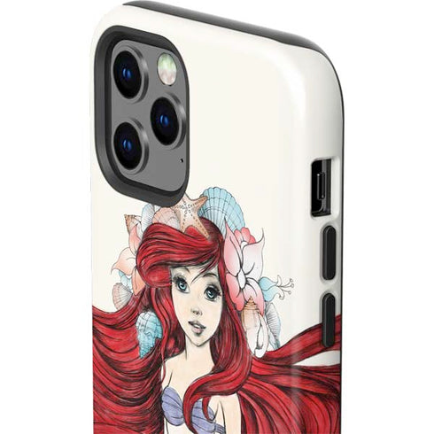 Disney The Little Mermaid Ariel Illustration iPhone 12 Pro Impact Case