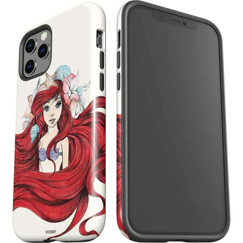 Disney The Little Mermaid Ariel Illustration iPhone 12 Pro Impact Case