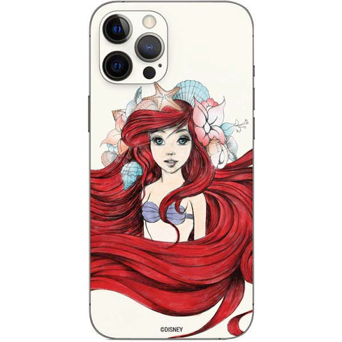 Disney The Little Mermaid Ariel Illustration iPhone 12 Pro Max Skin