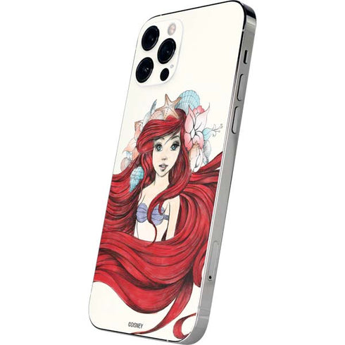 Disney The Little Mermaid Ariel Illustration iPhone 12 Pro Max Skin