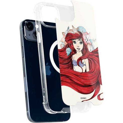 Disney The Little Mermaid Ariel Illustration iPhone 13 MagSafe Case