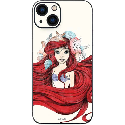 Disney The Little Mermaid Ariel Illustration iPhone 15 Plus Skin