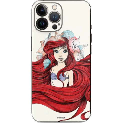 Disney The Little Mermaid Ariel Illustration iPhone 14 Pro Max Skin