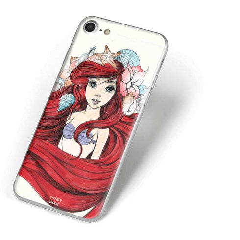 Disney The Little Mermaid Ariel Illustration iPhone 8 Skin