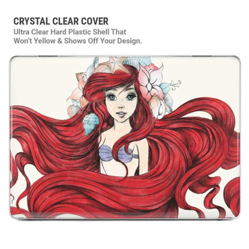 Disney The Little Mermaid Ariel Illustration MacBook Air 13in M1 (2021) Case plus Skin