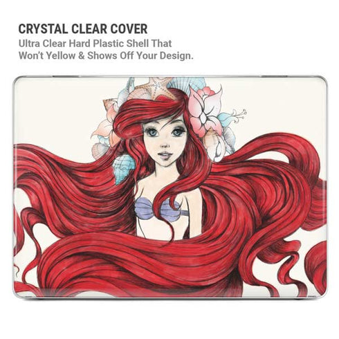 Disney The Little Mermaid Ariel Illustration MacBook Pro 16in (2021-25) Case plus Skin
