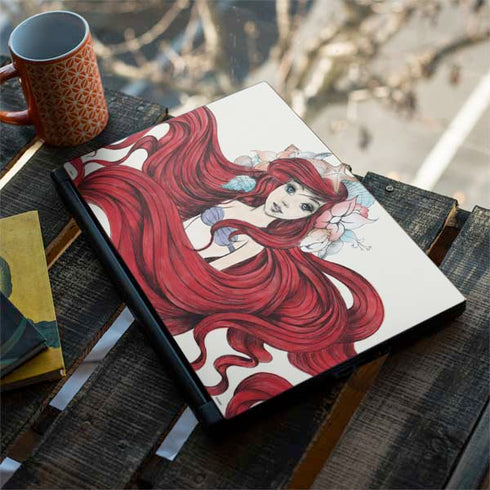 Disney The Little Mermaid Ariel Illustration MSI GS65 Stealth Laptop Skin