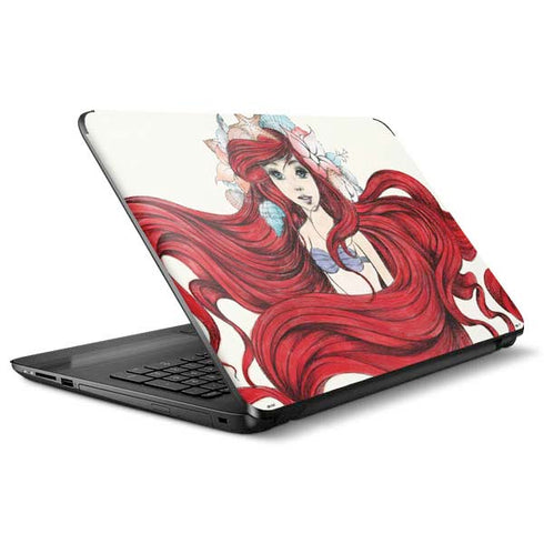 Disney The Little Mermaid Ariel Illustration HP Notebook Skin