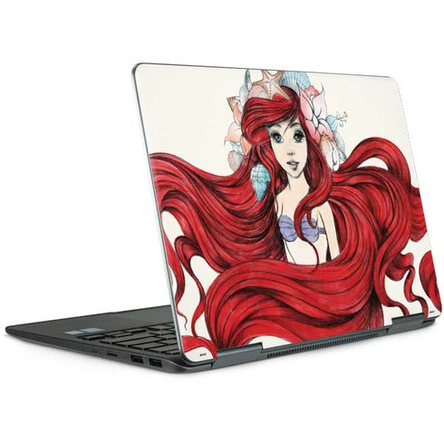 Disney The Little Mermaid Ariel Illustration Notebook 9 Pro 13in (2017) Skin