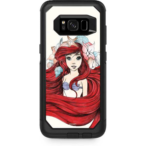 Disney The Little Mermaid Ariel Illustration Otterbox Commuter Galaxy Skin