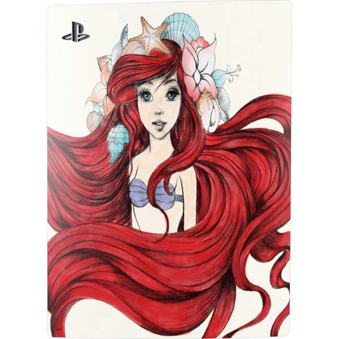 Disney The Little Mermaid Ariel Illustration PS5 Bundle Skin