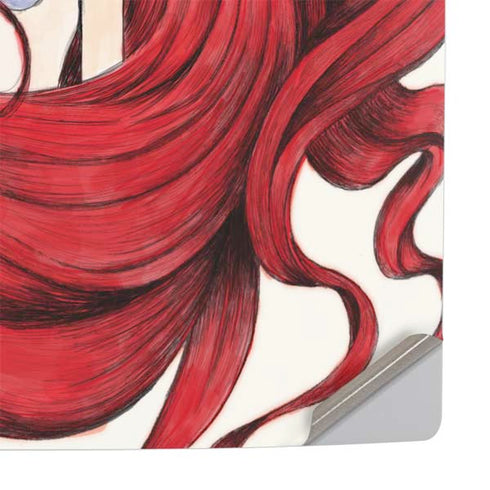 Disney The Little Mermaid Ariel Illustration PS5 Slim Disk Console Skin