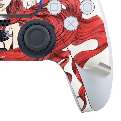 Disney The Little Mermaid Ariel Illustration PS5 Slim Digital Edition Bundle Skin