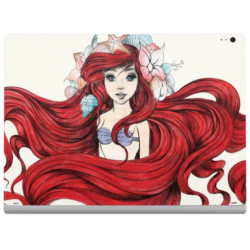 Disney The Little Mermaid Ariel Illustration Surface Book 2 13.5in Skin