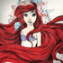 Disney The Little Mermaid Ariel Illustration Surface Book 2 13.5in Skin