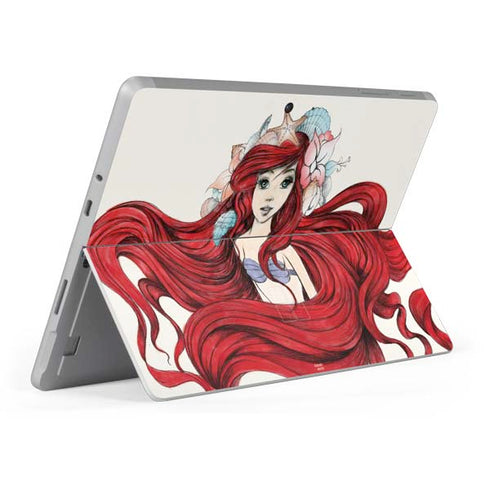 Disney The Little Mermaid Ariel Illustration Surface Go Skin