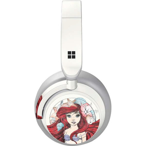 Disney The Little Mermaid Ariel Illustration Surface Headphones Skin