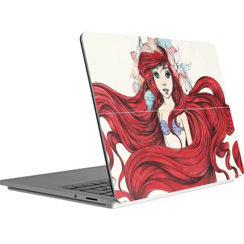 Disney The Little Mermaid Ariel Illustration Surface Laptop Studio Skin