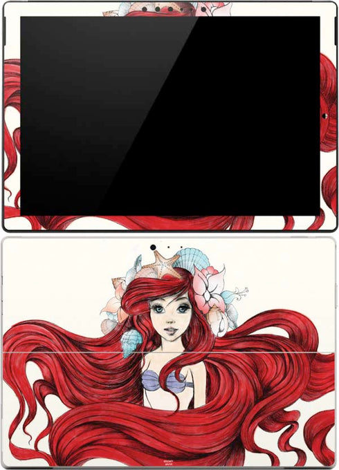 Disney The Little Mermaid Ariel Illustration Surface Pro 4 Skin