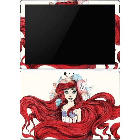 Disney The Little Mermaid Ariel Illustration Surface Pro 6 Skin