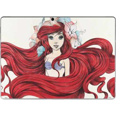 Disney The Little Mermaid Ariel Illustration Surface Pro 8 Skin