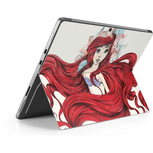 Disney The Little Mermaid Ariel Illustration Surface Pro 8 Skin