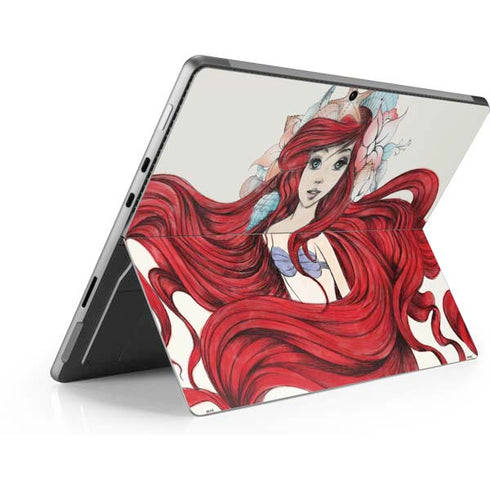 Disney The Little Mermaid Ariel Illustration Surface Pro 9 Skin