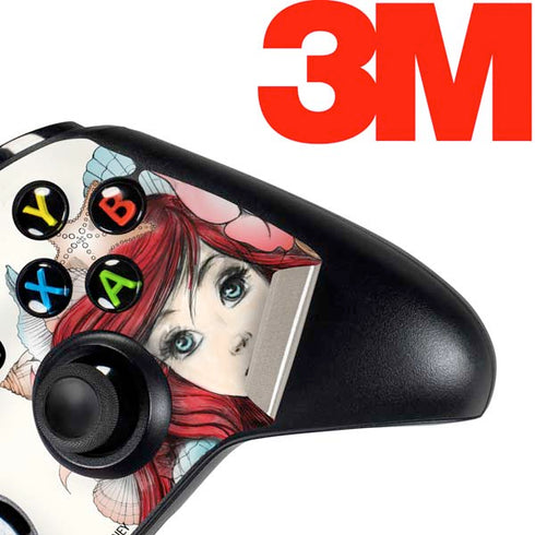 Disney The Little Mermaid Ariel Illustration Xbox One Controller Skin