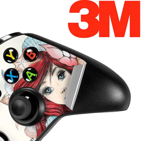 Disney The Little Mermaid Ariel Illustration Xbox One S Controller Skin