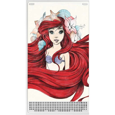 Disney The Little Mermaid Ariel Illustration Xbox Series S Bundle Skin