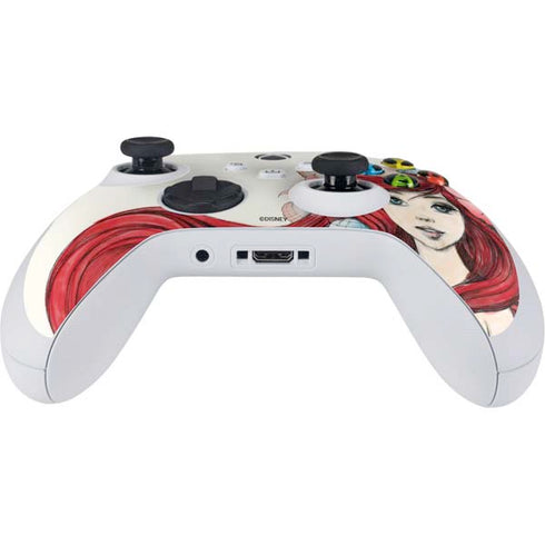 Disney The Little Mermaid Ariel Illustration Xbox Series S Controller Skin