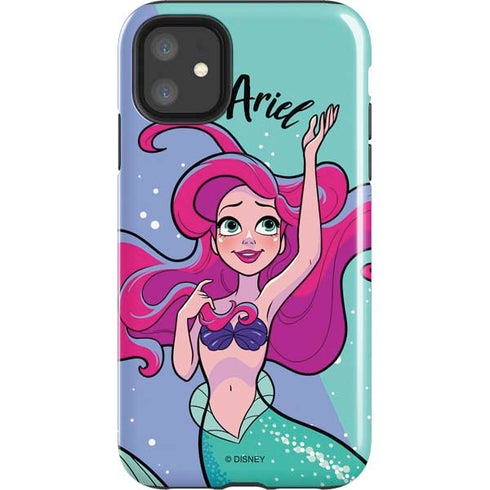 Disney Princess Ariel Art iPhone 11 Impact Case